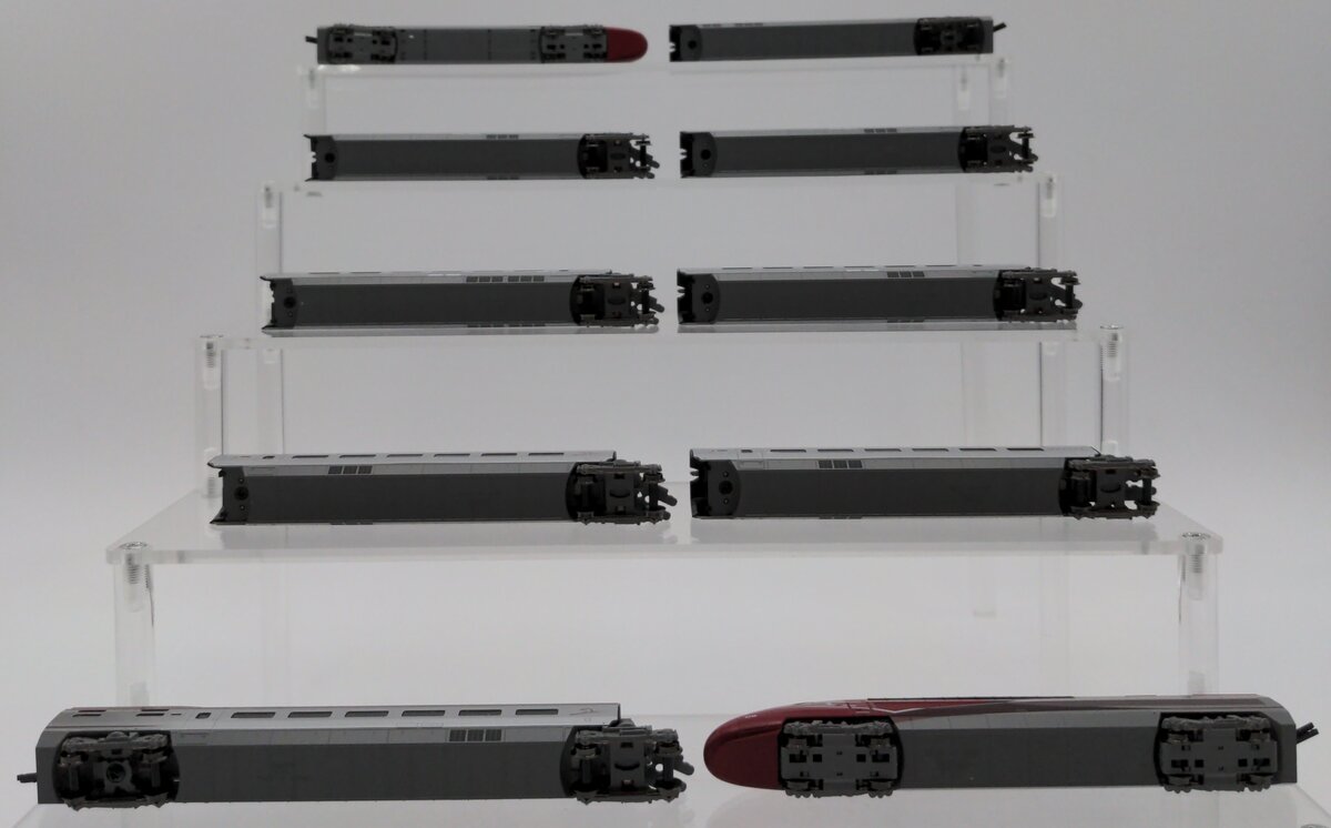 Kato K10918 Thalys PBKA N Gauge Electric Train Set LN/Box