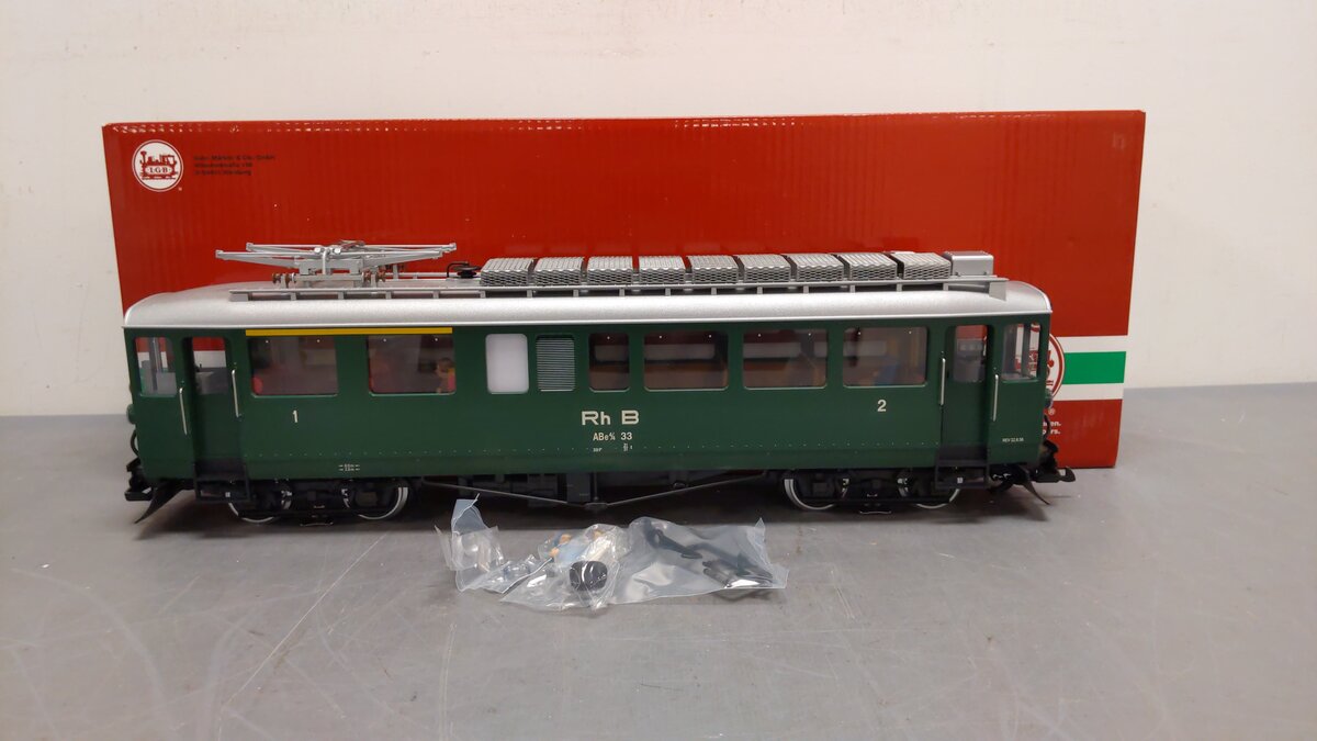 LGB 23390 RhB #ABe4/4 Rail Car #33