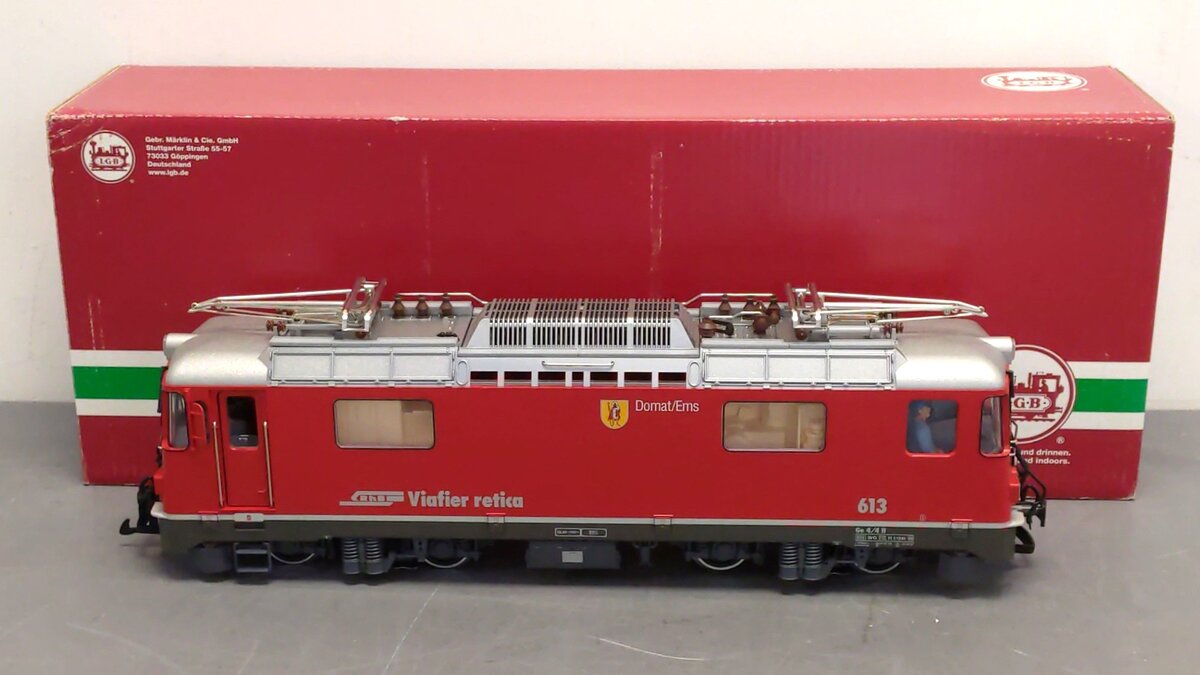 LGB 28436 G Rhätische Bahn Class Ge 4/4 II Electric Locomotive
