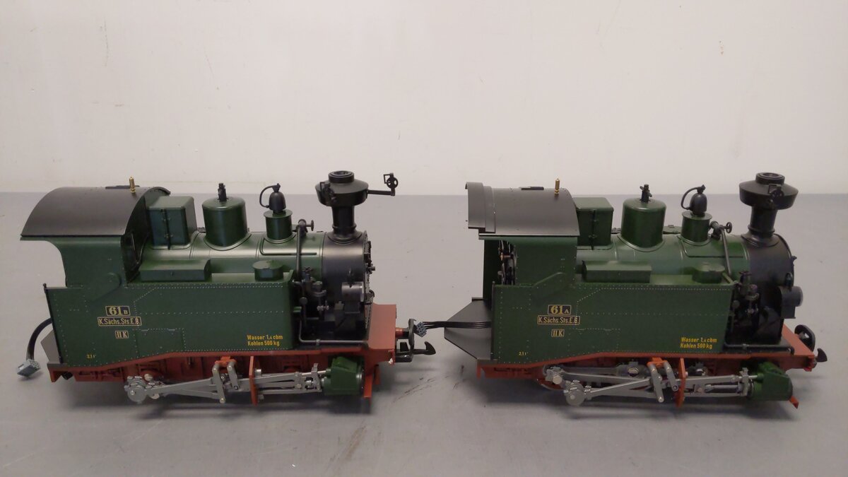 LGB 20990 Saxon Class II K Steam Locomotive EX/Box