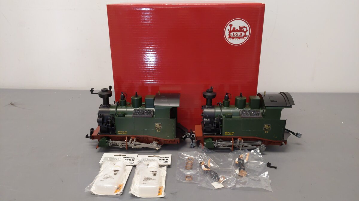 LGB 20990 Saxon Class II K Steam Locomotive EX/Box
