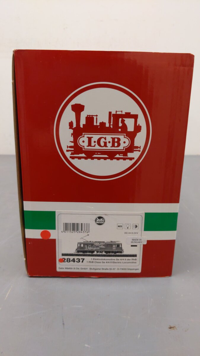 LGB 28437 RhB Class Ge 4/4 II Electric Locomotive #630