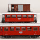 LGB 36641 FO (Furka Oberalp) 3-Car Passenger Car Set