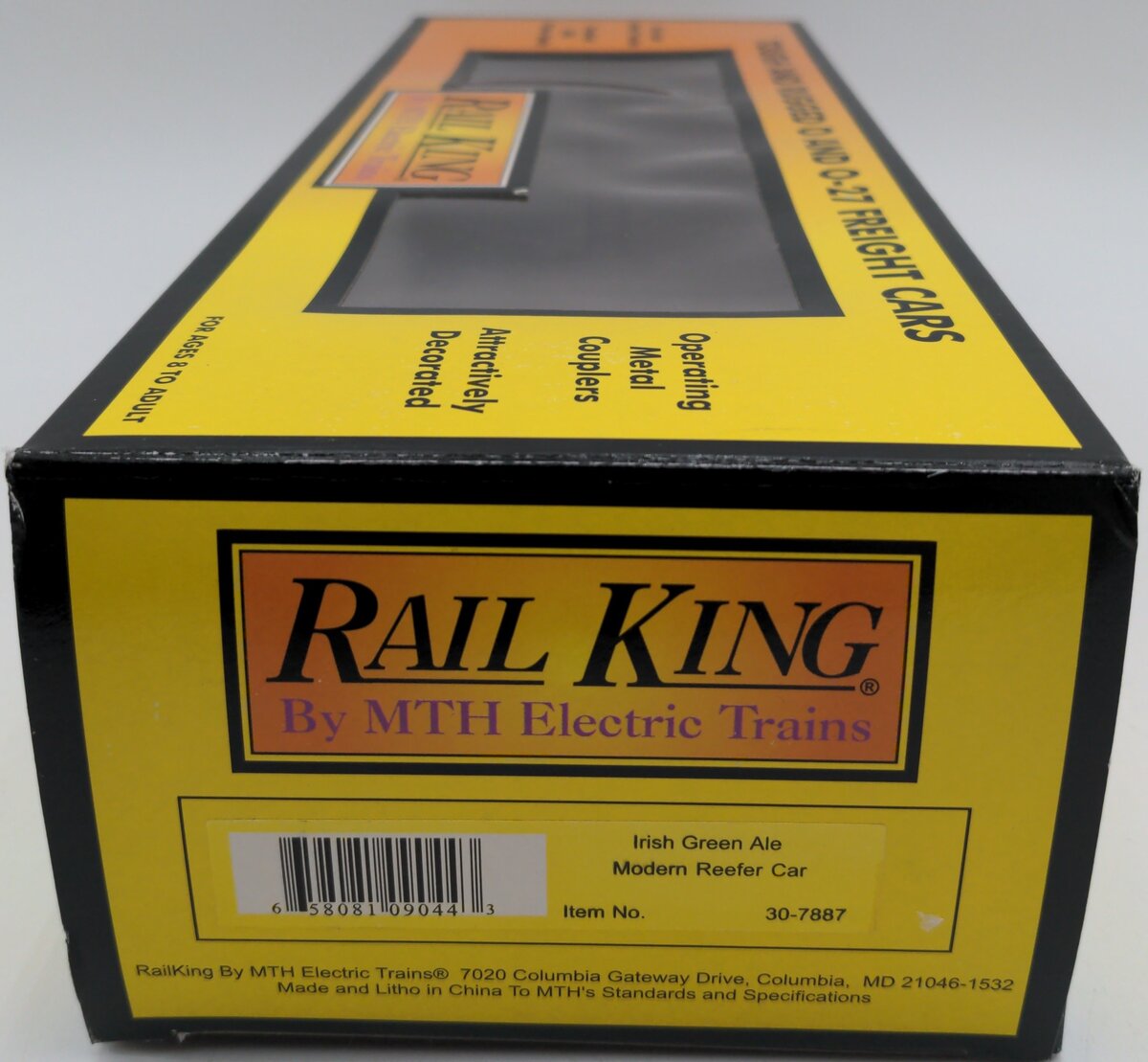 MTH 30-7887 Irish Green Ale Modern Reefer #7148305 EX/Box