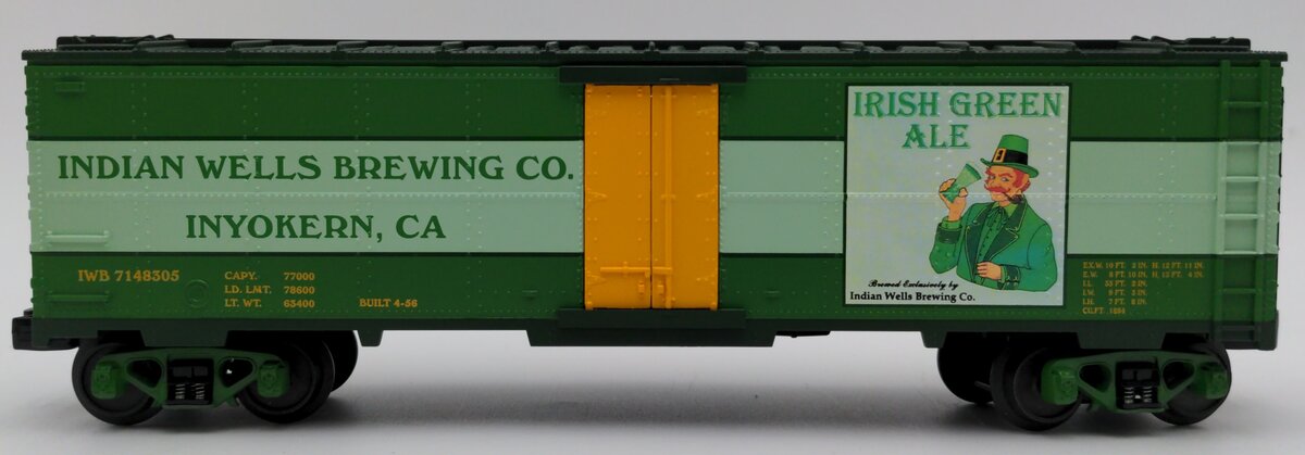 MTH 30-7887 Irish Green Ale Modern Reefer #7148305 EX/Box