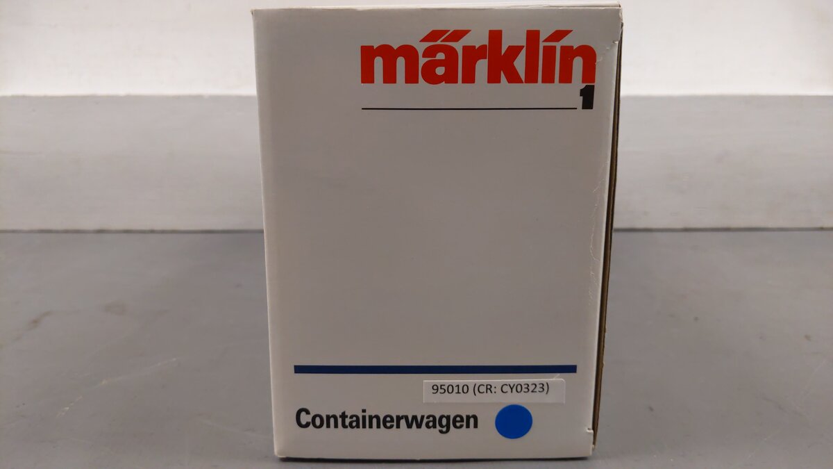 Marklin 95010 1 Scale Flat Car w/ Load EX/Box