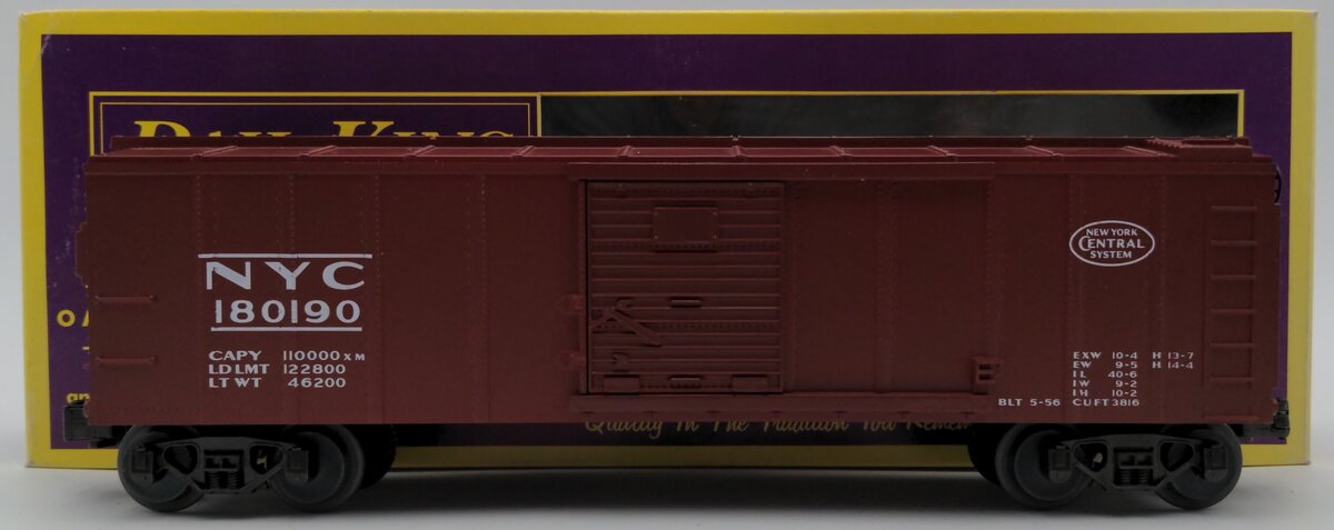 MTH 20-7401 O NYC Boxcar #180190 EX/Box