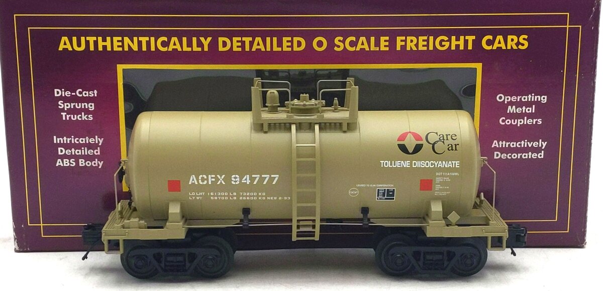 MTH 20-96193 ACF Industries 8000 Gallon Tank Car