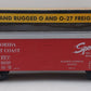MTH 30-7812 O Gauge Florida East Coast Woodsided Refrigerator Car #21019 LN/Box