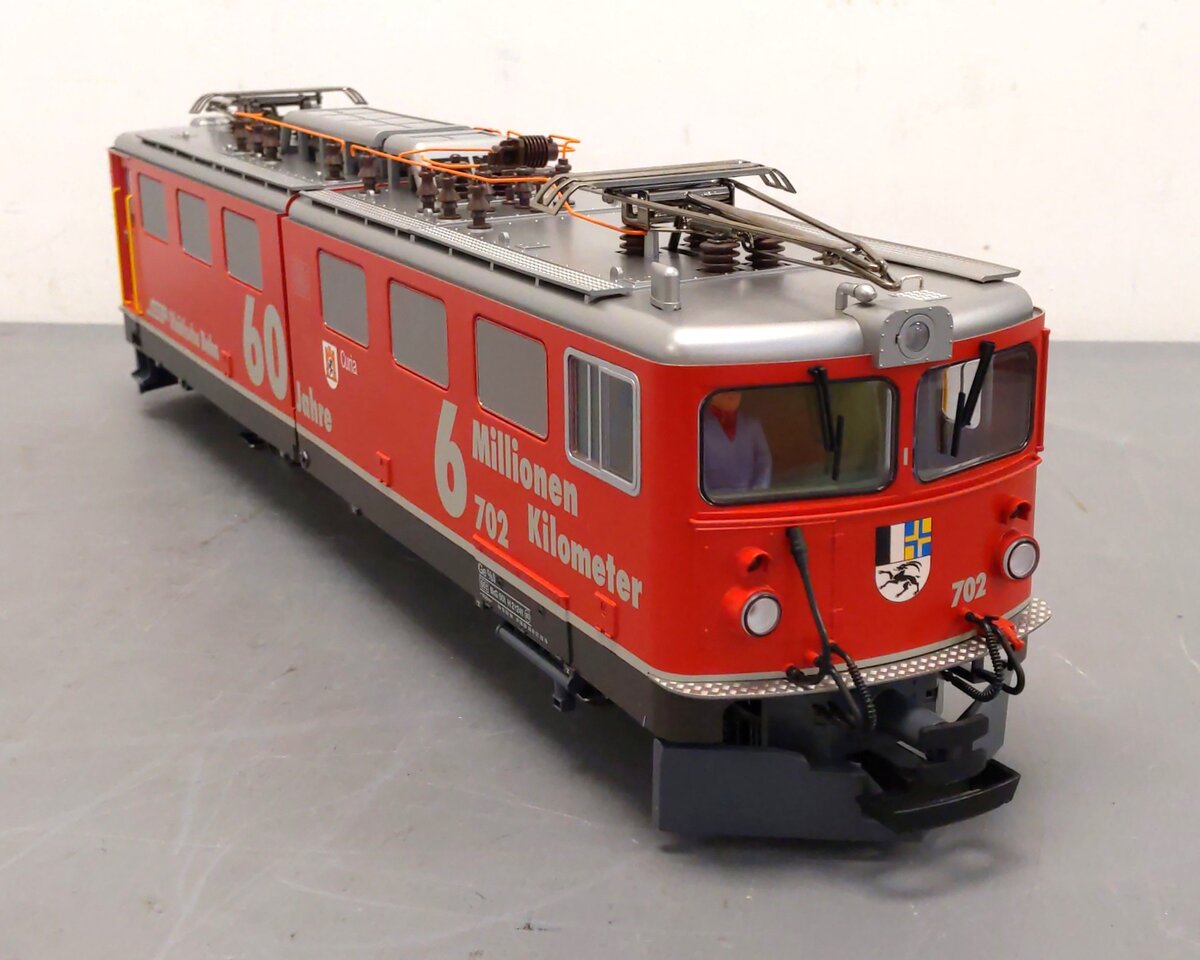 LGB 22061 G Rhaetian Railroad Class Ge 6/6 II Era VI Electric Locomotive