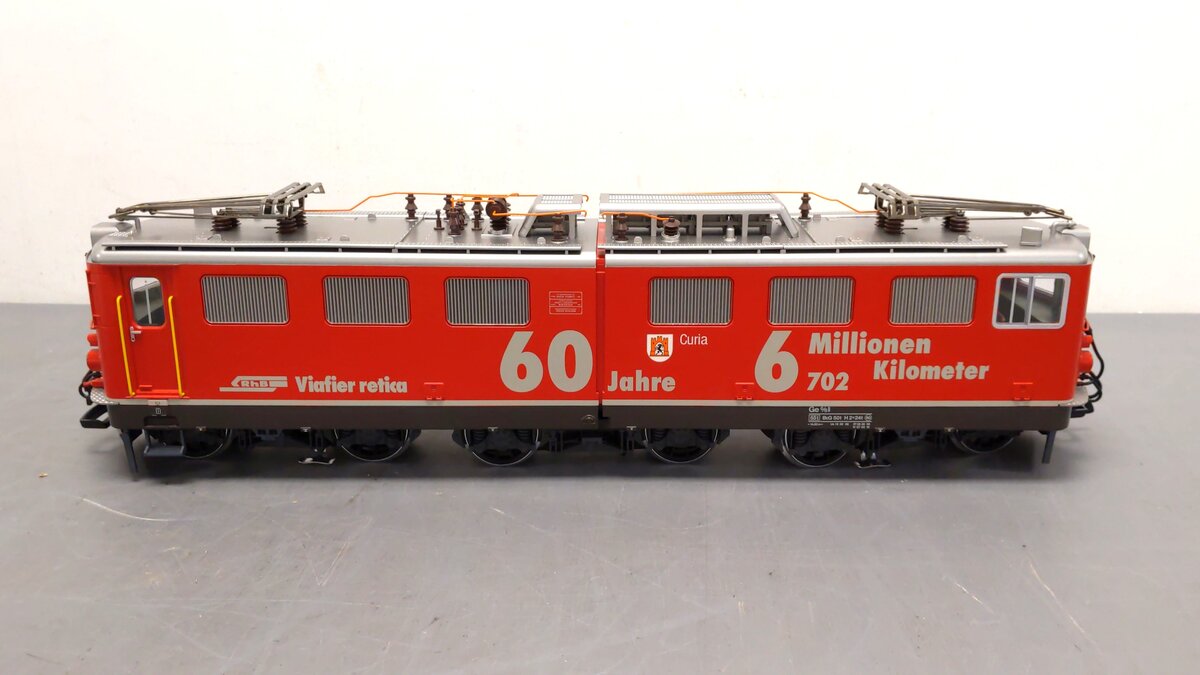 LGB 22061 G Rhaetian Railroad Class Ge 6/6 II Era VI Electric Locomotive