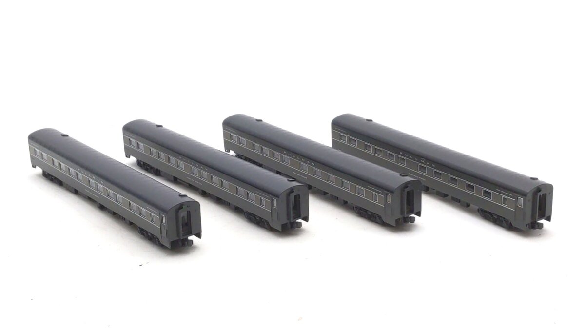 Kato 106-7130-1 N NYC 20th Century Limited Add-On Car Set (Set of 4)