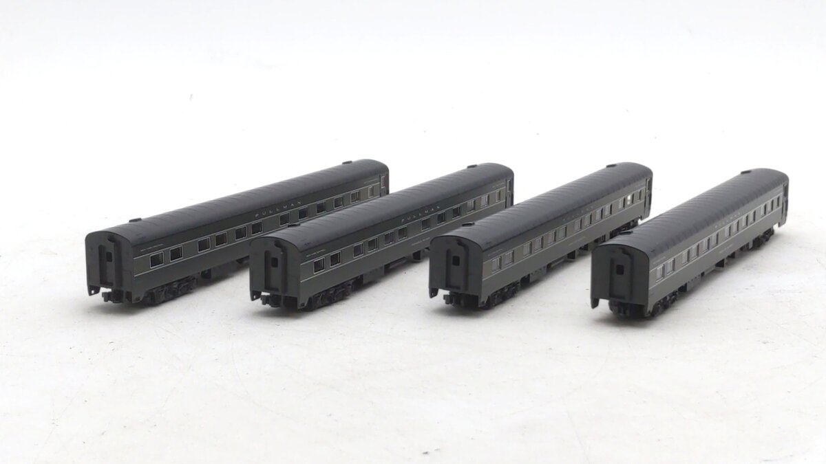 Kato 106-7130-1 N NYC 20th Century Limited Add-On Car Set (Set of 4)