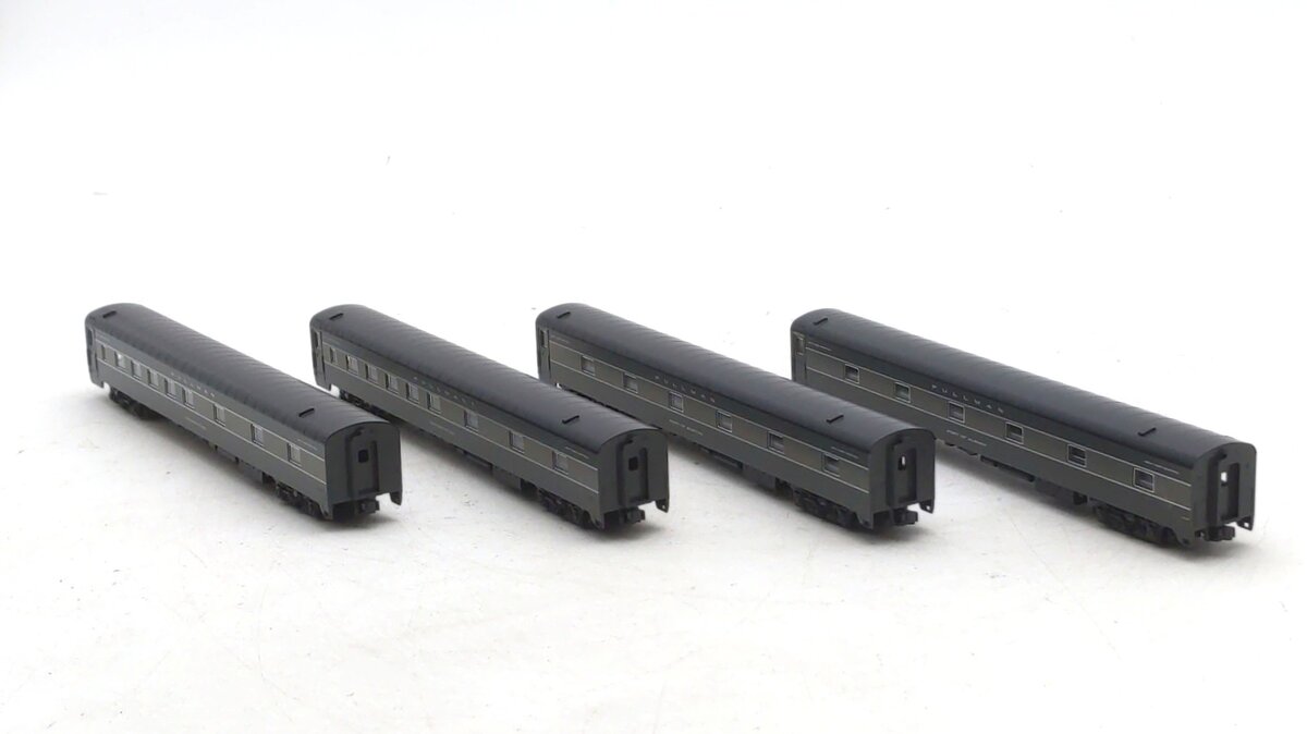 Kato 106-7130-1 N NYC 20th Century Limited Add-On Car Set (Set of 4)