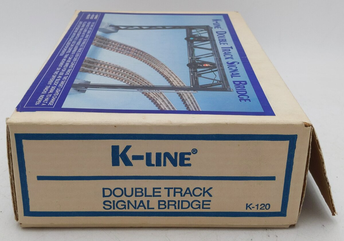 K-Line K-120 O Double Track Signal Bridge EX/Box