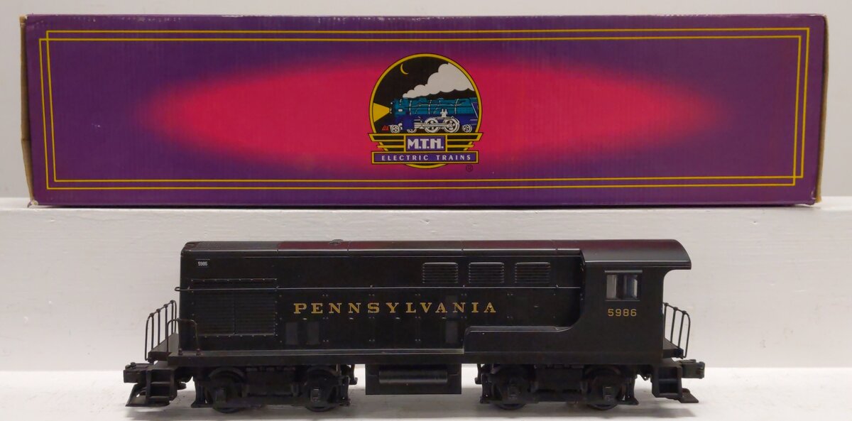 MTH 20-2075-1 O Pennsylvania FM H10-44 Diesel Engine w/PS1 #5986 VG/Box
