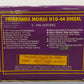MTH 20-2075-1 O Pennsylvania FM H10-44 Diesel Engine w/PS1 #5986 VG/Box