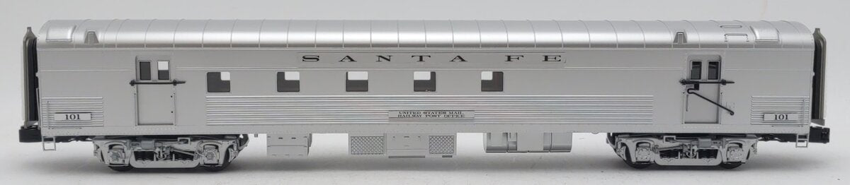 MTH 20-68230 O Santa Fe 70' Ribbed Streamlined RPO Car #101