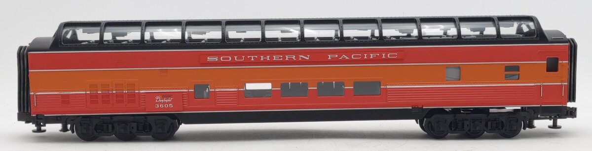 MTH 20-6717 O Southern Pacific Daylight 70' ABS Full Length Vista Dome #3605 EX/Box