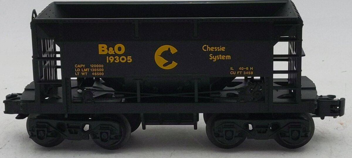 Lionel 6-19305 O Gauge B&O Chessie System Ore Car EX/Box