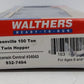 Walthers 932-7404 HO Wisconsin Central Greenville 100 Ton Twin Hopper #34043 LN/Box