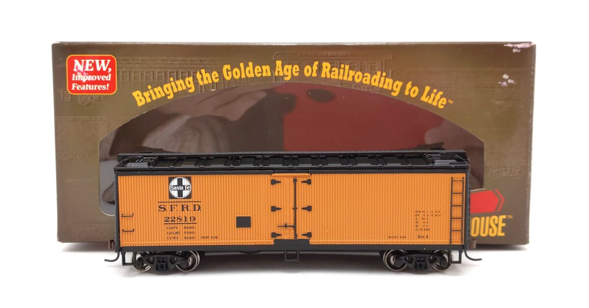 Roundhouse 85441 HO SF 40' Wood Reefer #22819