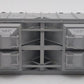 Bowser 40467 HO Spokane International 70 Ton Covered Hopper #4007