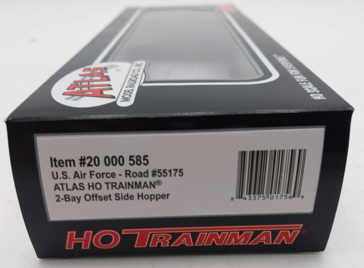 Atlas 20000585 HO Scale USAX 2-Bay Offset Hopper #55175