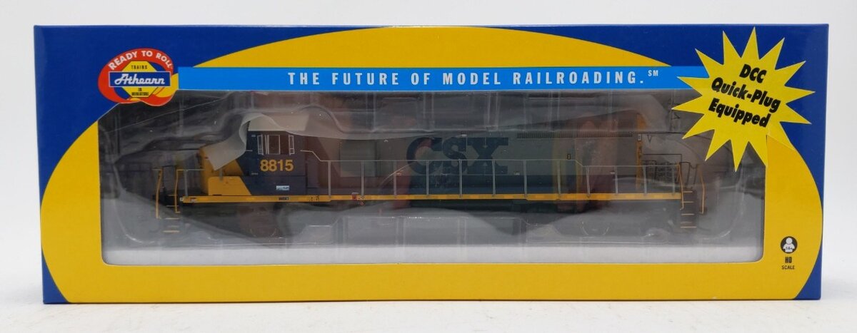 Athearn 95186 HO CSX/Ex-CR Ready to Run SD40-2 Diesel Locomotive #8815