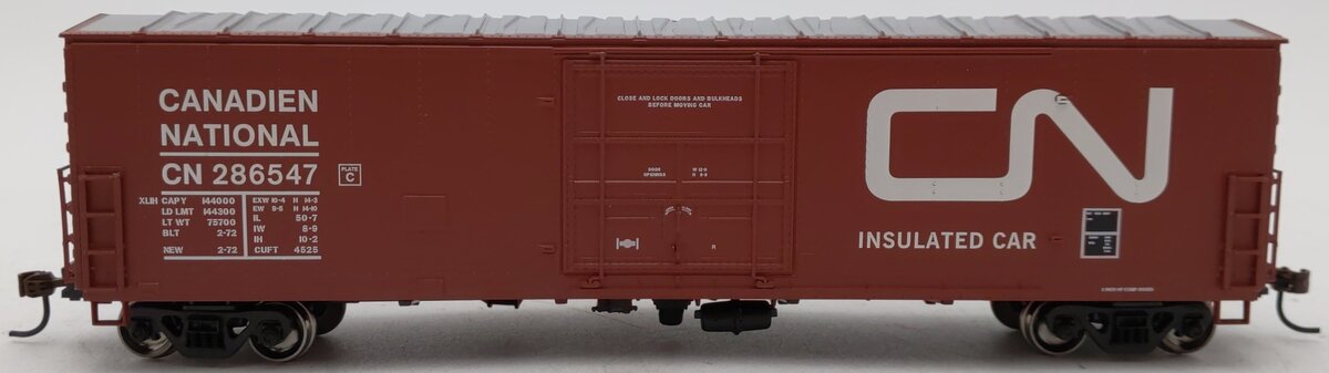 Athearn 89505 HO Canadian National RTR 50' Superior Door Boxcar #286547 LN/Box