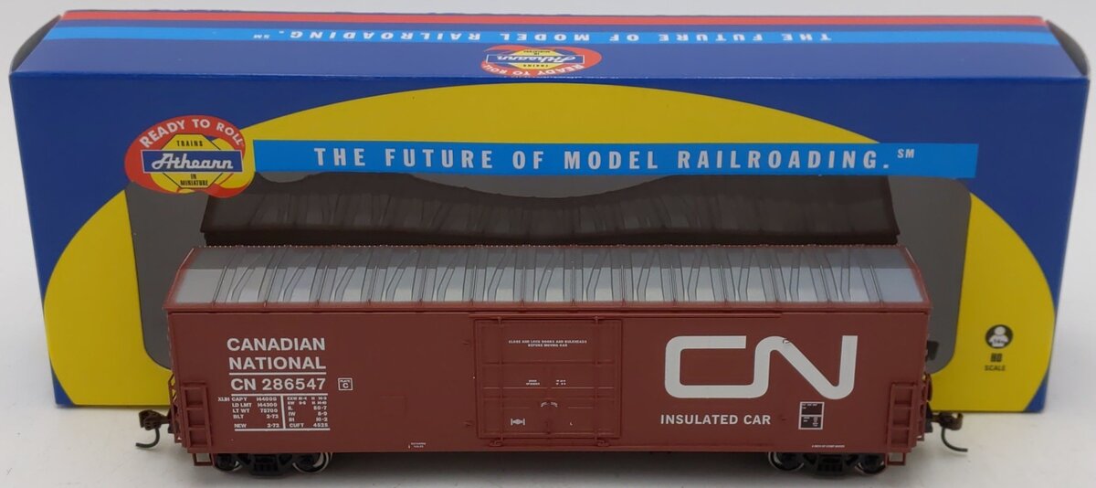 Athearn 89505 HO Canadian National RTR 50' Superior Door Boxcar #286547 LN/Box