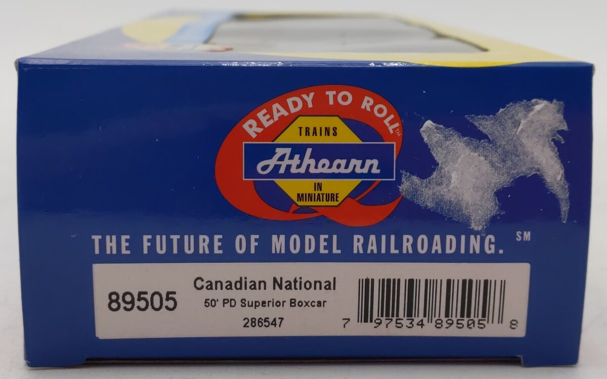 Athearn 89505 HO Canadian National RTR 50' Superior Door Boxcar #286547 LN/Box