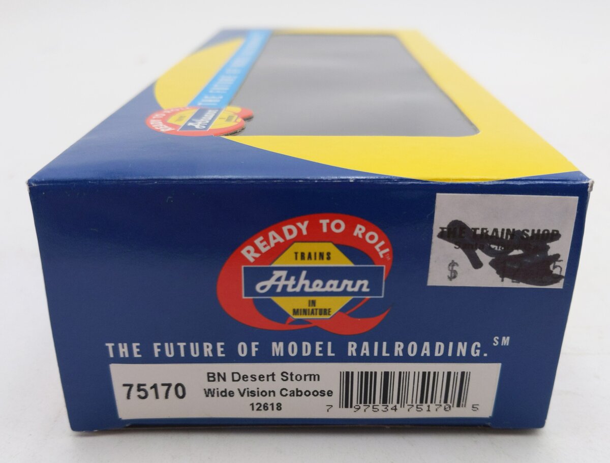 Athearn 75170 HO Burlington Northern Desert Storm Wide Vision Caboose #12618