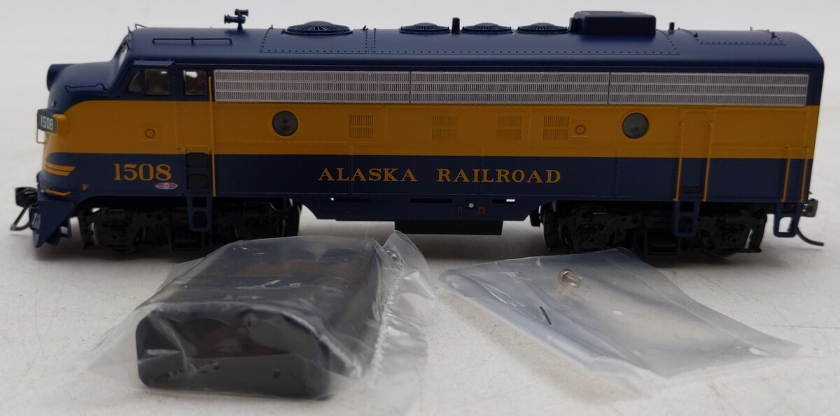 Bowser 24047 HO Alaska EMD F7A Diesel Locomotive #1508 w/LokSound & DCC