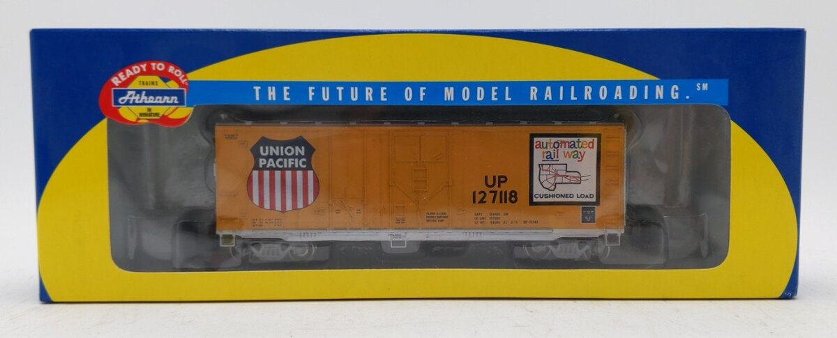 Athearn 71974 HO Scale RTR Union Pacific 40' Grain Box Car #127118