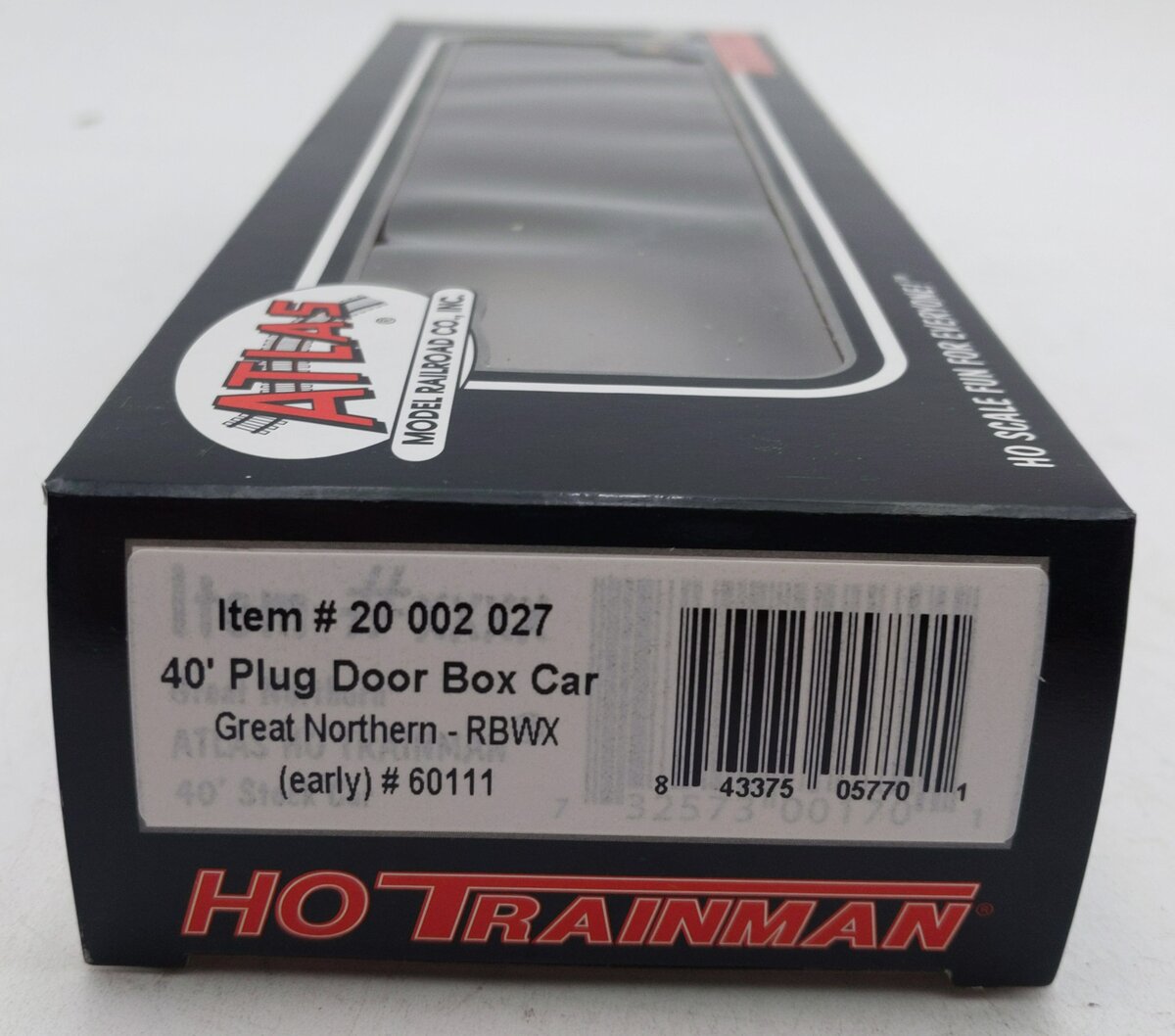 Atlas 20002027 HO Great Norhtern 40' Plug Door Boxcar #60111