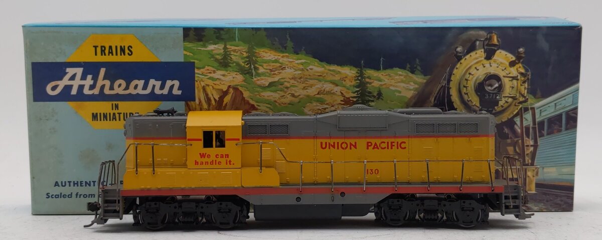 Athearn 3154 HO Scale Union Pacific Powered Diesel Locomotive #130 VG/Box