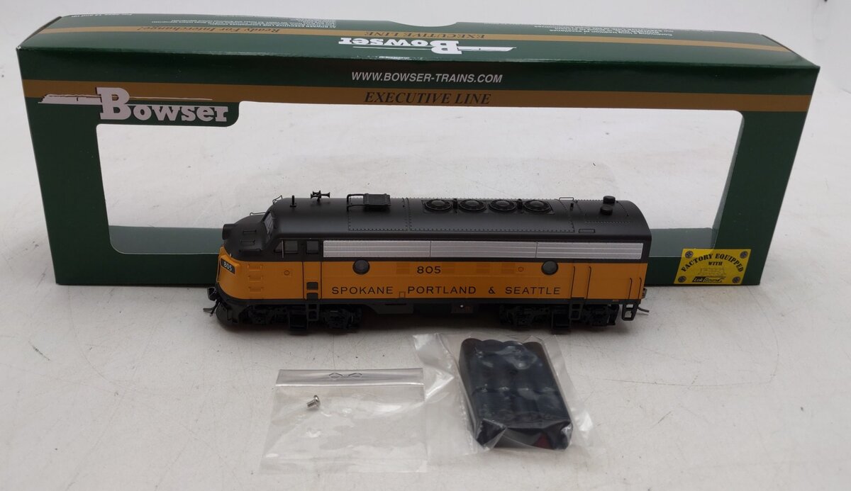 Bowser 24075 HO SP&S EMD F7A Diesel Locomotive #805 with LokSound & DCC