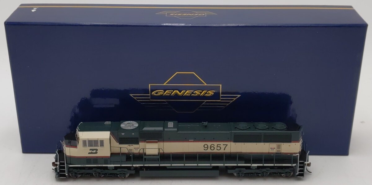 Athearn G64886 HO BN SD70MAC Phase lV Diesel Locomotive #9657 w/DCC & Sound