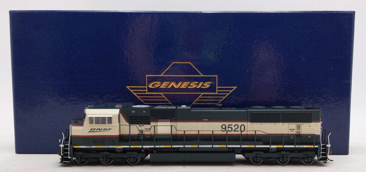 Athearn G64890 HO BNSF SD70MAC Phase lll Diesel Locomotive w/DCC & Sound #9520