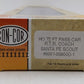 Con-Cor 0001-00900D-1 HO Scale Santa Fe 72 Ft Coach Passenger Car #3038