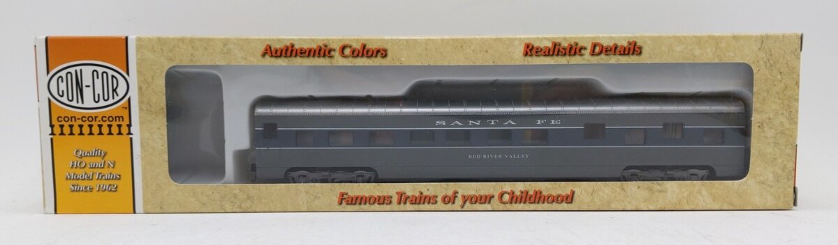 Con-Cor 0001-00980D-1 HO Santa Fe Scout "Red River Valley" Sleeper Passenger Car