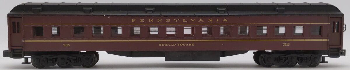 K-Line K4480-3615 O Pennsylvania "Herald Square" 18" Heavyweight Coach Car #3615 LN/Box