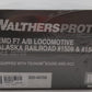 Walthers 920-40709 HO Alaska EMD F7 A-B Set w/48" Dynamic Fan #1508,1503