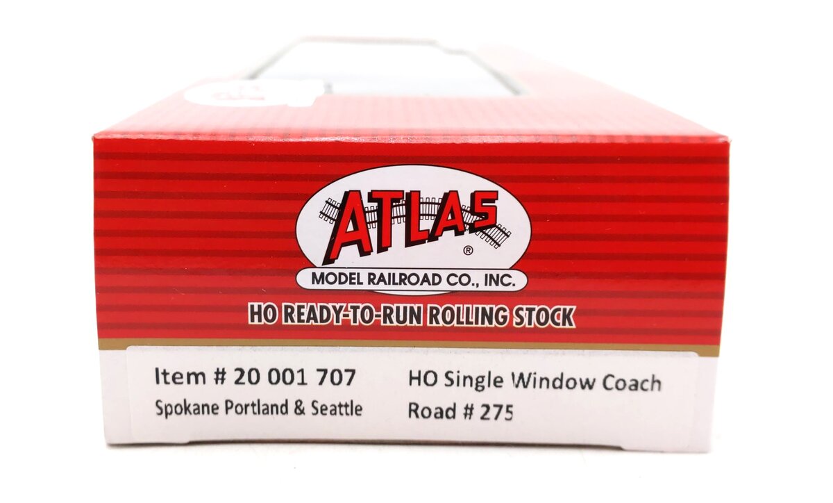 Atlas 20001707 HO SP&S Heavyweight Single Window Coach #275