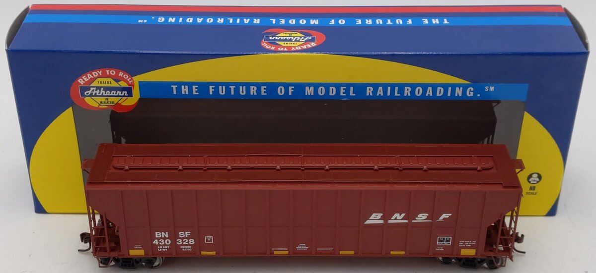Athearn 73868 HO BNSF RTR FMC 4700 Covered Hopper #430328