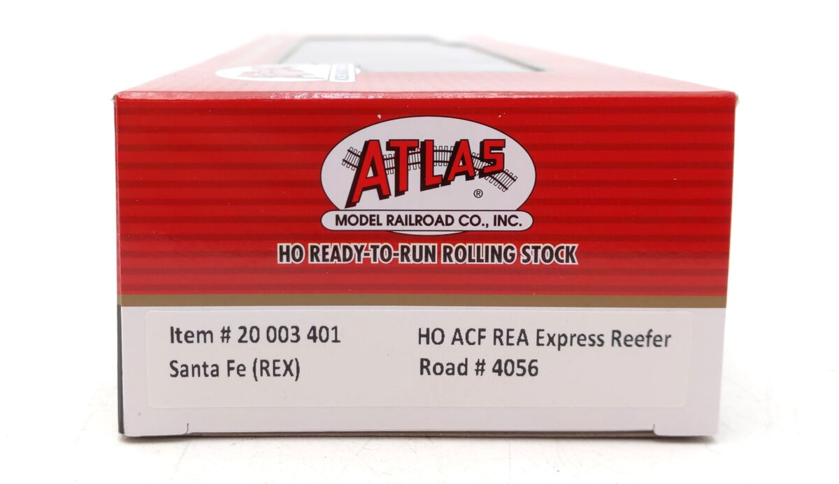 Atlas 20003401 HO Santa Fe REX ACF REA Express Reefer Road #4056