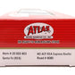 Atlas 20003403 HO Santa Fe REX REA Steel Express Reefer Road #4080