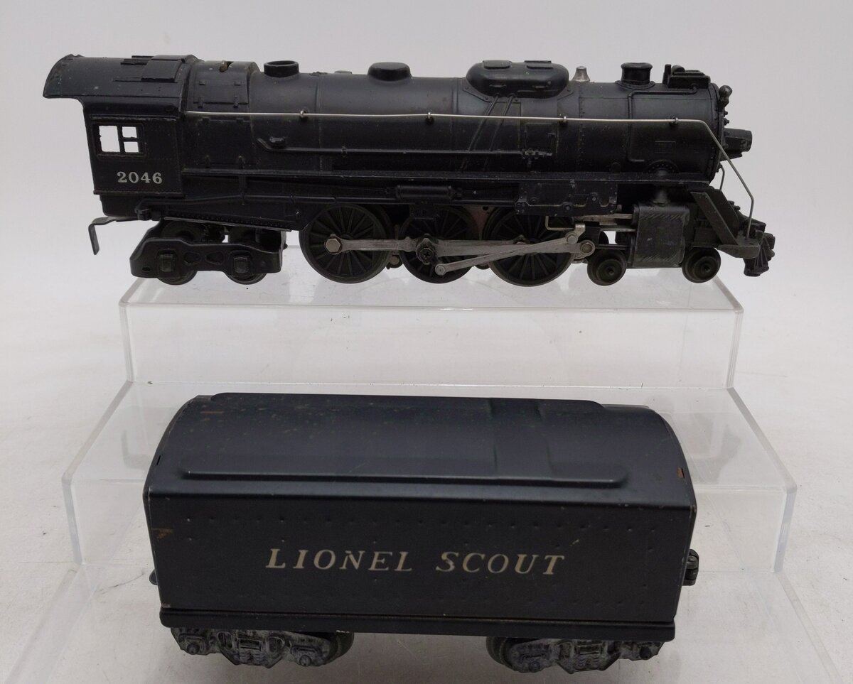 Lionel 2046 Vintage O 4-6-4 Steam Locomotive w/Lionel Scout Tender