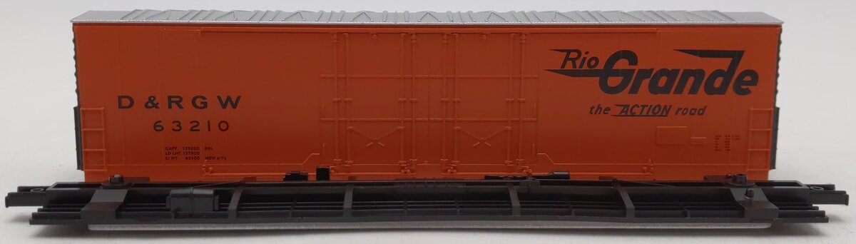 Scale Trains 1054 HO Rio Grande DRGW Evans 5100 RBL 8' Double-Plug Boxcar #63210